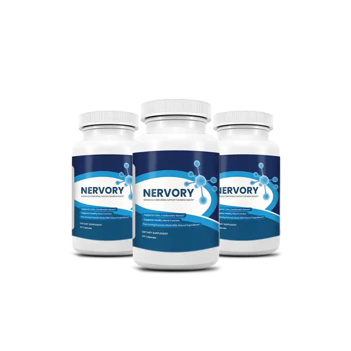 Nervory Natural Nerve Comfort Formula — 60 Capsules USA
